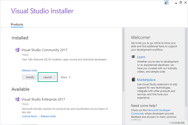 Visual Studio の UI を英語から日本語に変更する方法 9