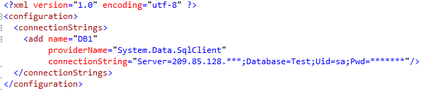 C# - データベースの接続文字列を App.config から取得する 2